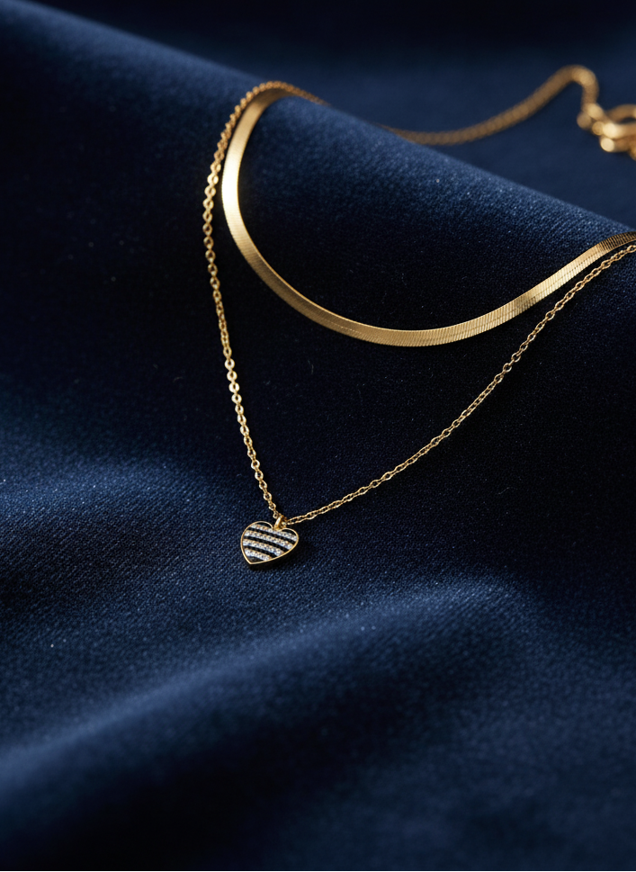 Heart Charm Necklace