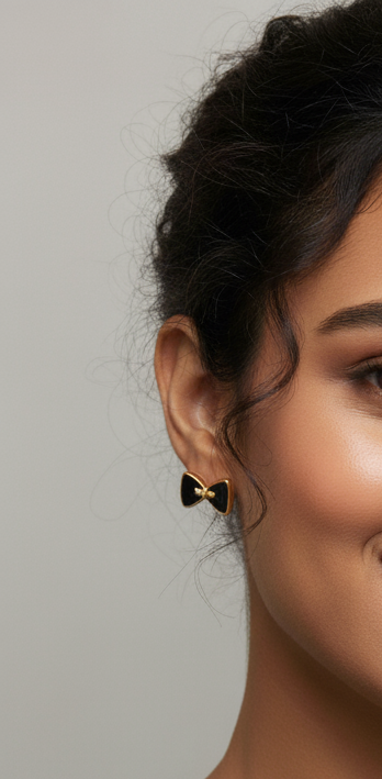 Bow Stud Earrings