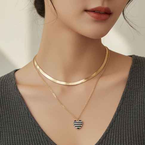 Heart Charm Necklace