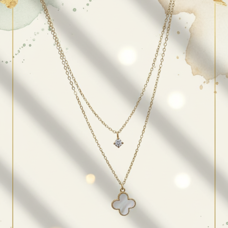 Flower Pendant Necklace