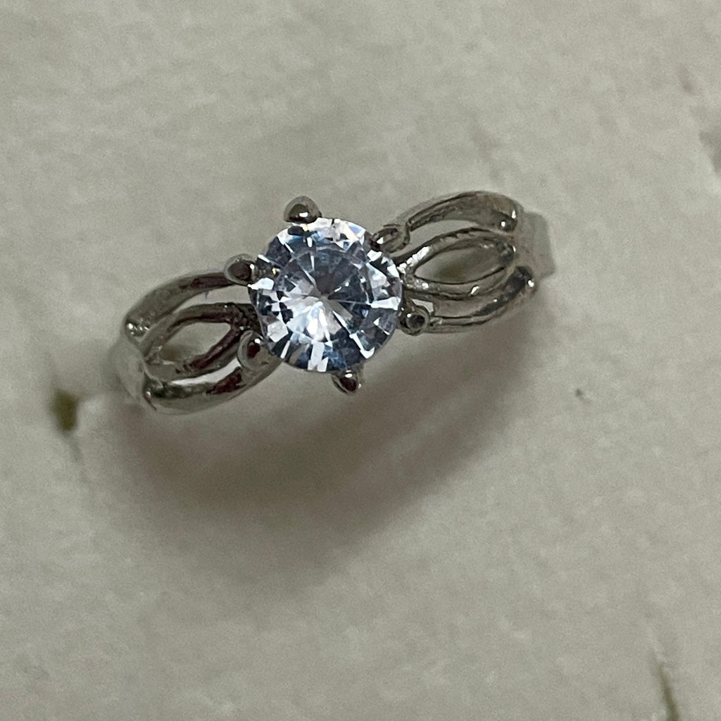 Graceful Bloom Silver Ring