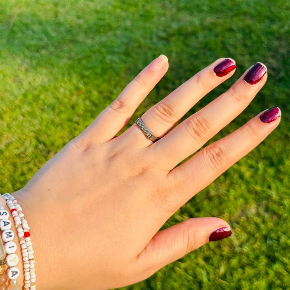 Dual Style Silver Ring